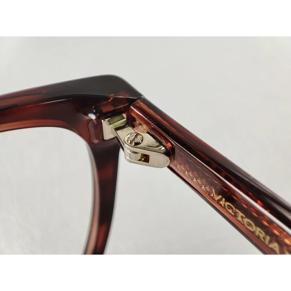 Victoria Beckham VB2672‎ 618 Amber Tortoise Cat Eye Eyeglass Frames 56-15-140